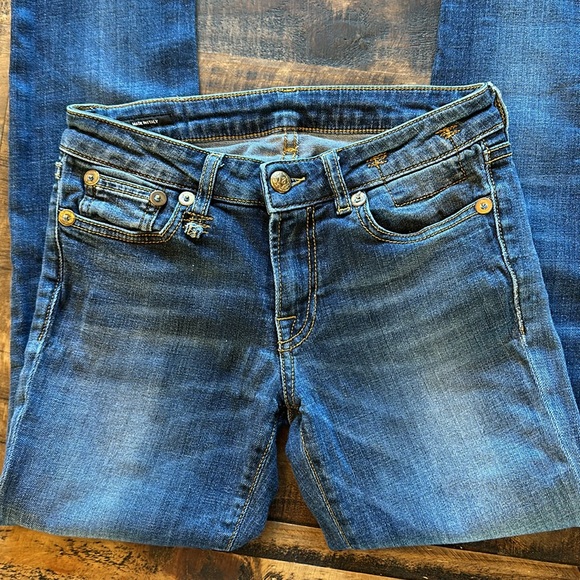 R13 Vintage Dark Kate Skinny Jeans - Picture 7 of 15